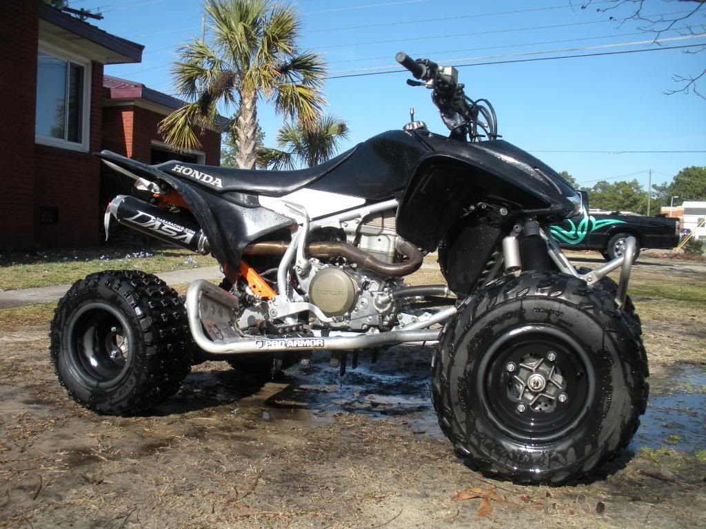 finally got the DASA installed Honda TRX 450R